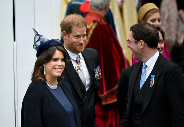 Princess Eugenie appeared at the coronation. (Photo: Toby Melville - WPA Pool/Getty Images)