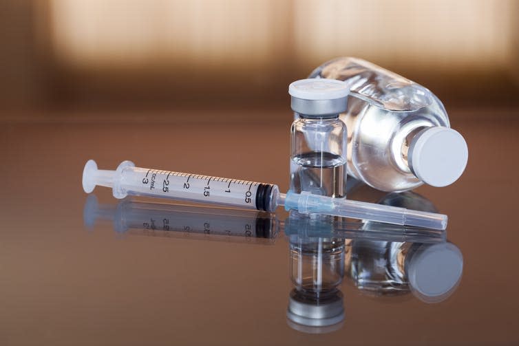 <span class="caption">The 1998 Lancet paper linking the MMR vaccine to autism may have been harder to invalidate had the author’s name not been known.</span> <span class="attribution"><a class="link " href="https://www.shutterstock.com/download/confirm/454868401?src=XSFSOwvthWgnvJpGlB3rqg-1-72&size=huge_jpg" rel="nofollow noopener" target="_blank" data-ylk="slk:Shutterstock;elm:context_link;itc:0;sec:content-canvas">Shutterstock</a></span>