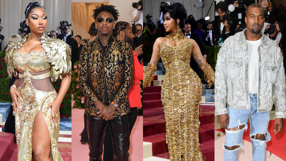 21 Savage Hits His First Met Gala Wearing a Piece of Hip-Hop History