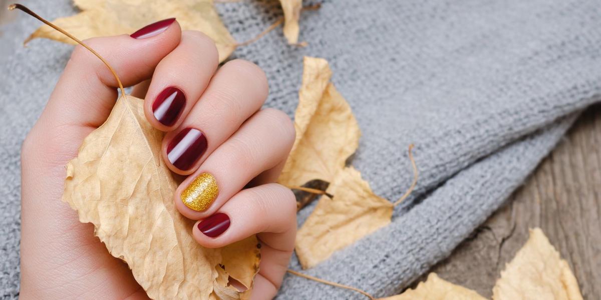 Manicure Monday - Matte Red Pink and White Striped Nails