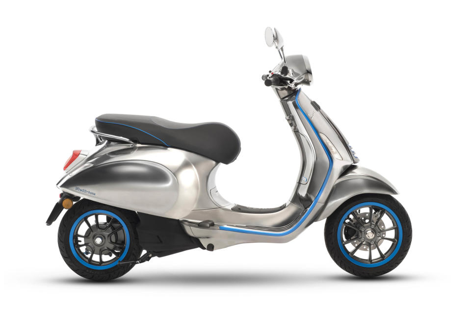 Vespa's electric scooter has long been slated to start shipping this year, and