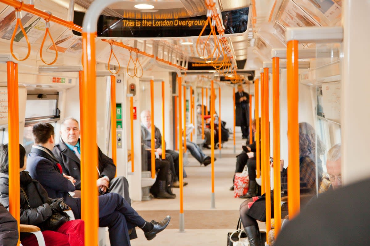 This performance was given to me, free of charge, on the Overground (Alamy Stock Photo)