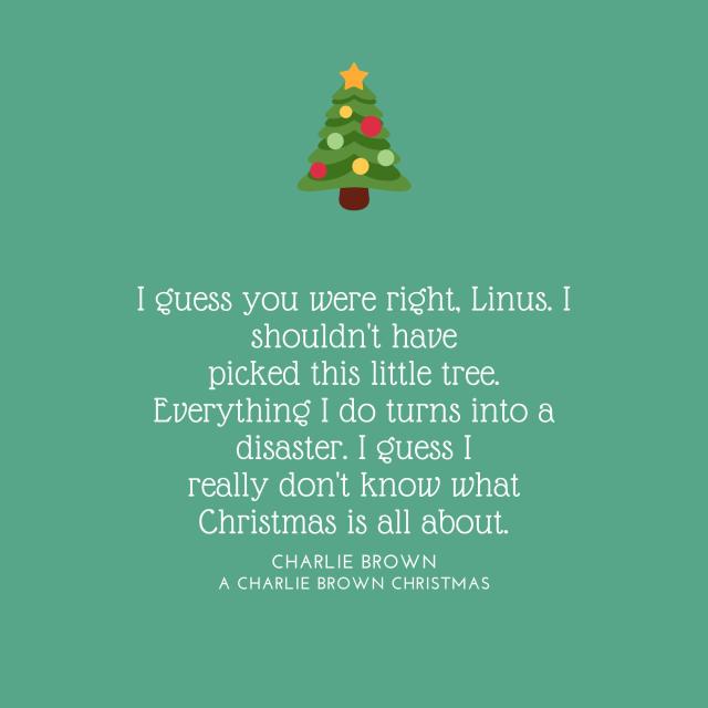 Our Favorite Quotes And Sayings From A Charlie Brown Christmas