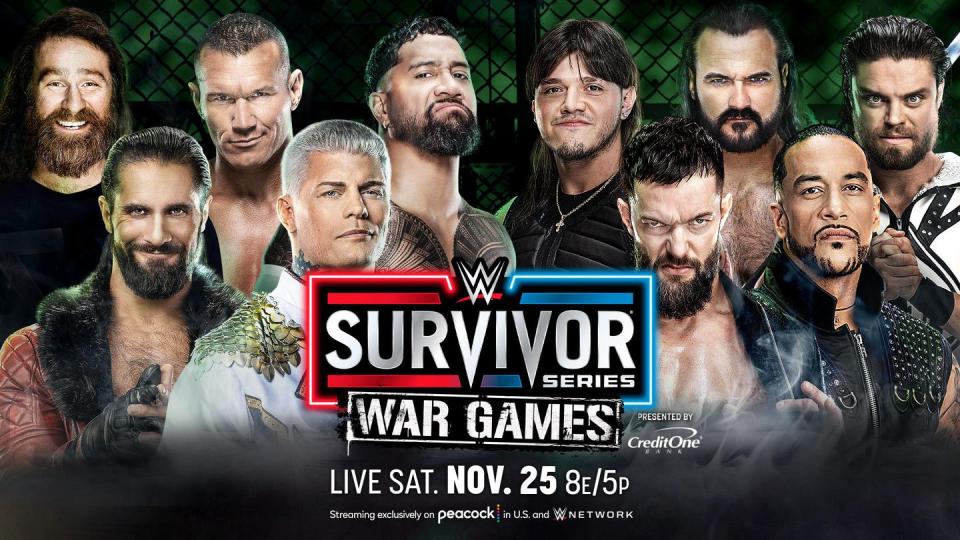 wwe survivor series wargames 2023 men's match