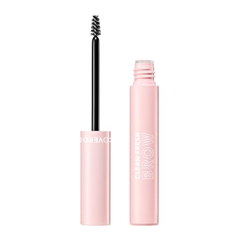 Covergirl Clean Fresh Brow Enhancer, 100 Clear, Gel Wax, Flexible Hold, Non-Sticky, Non-Crunchy, All-Day Wear, Vegan Formula, 0.19oz