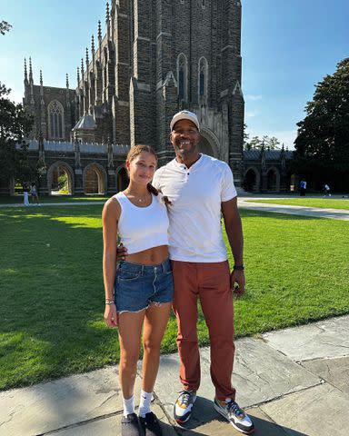 <p>Michael Strahan Instagram</p> Michael Strahan and his daughter Sophia Strahan.