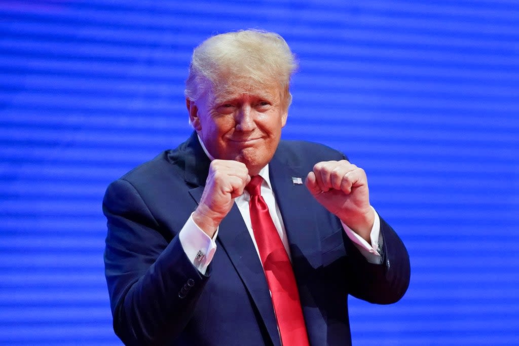 Trump at cpac  (AP)