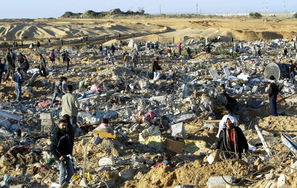 Der Gazastreifen ist großflächig unbewohnbar geworden (Bild: Reuters)