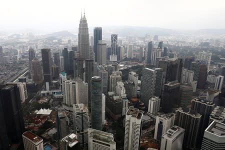 FILE PHOTO: A view of the Kuala Lumpur city skyline in Malaysia