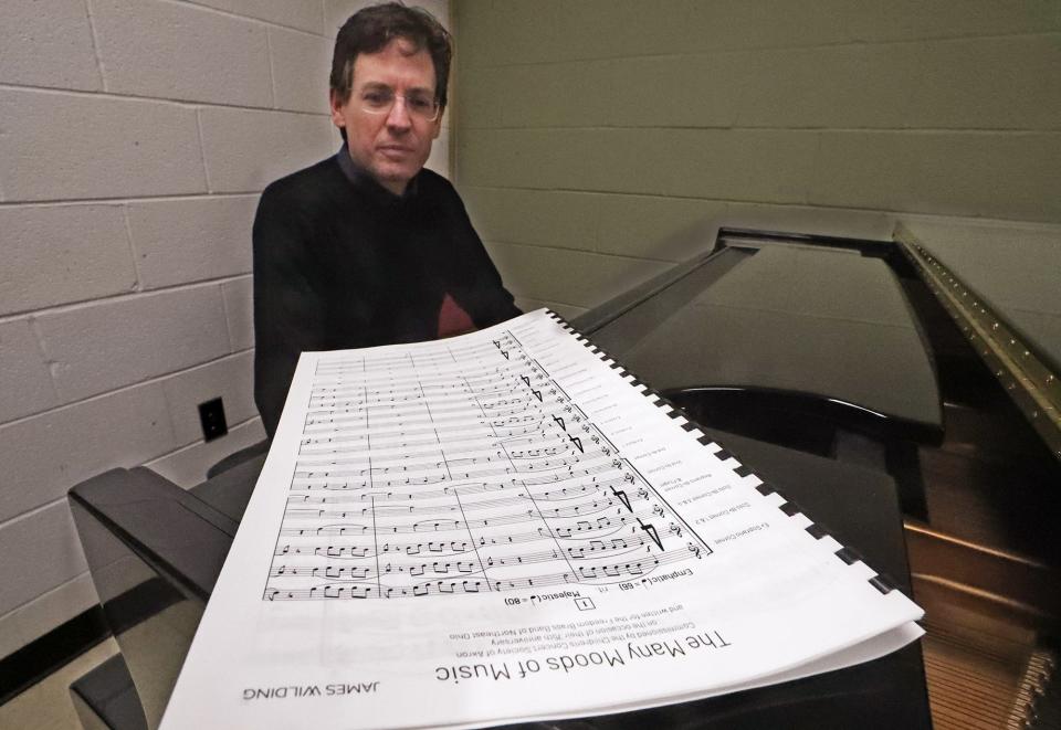 UA professor James Wilding's composition, "The Many Moods of Music," was commissioned by Children's Concert Society to celebrate the organization's 75th anniversary.