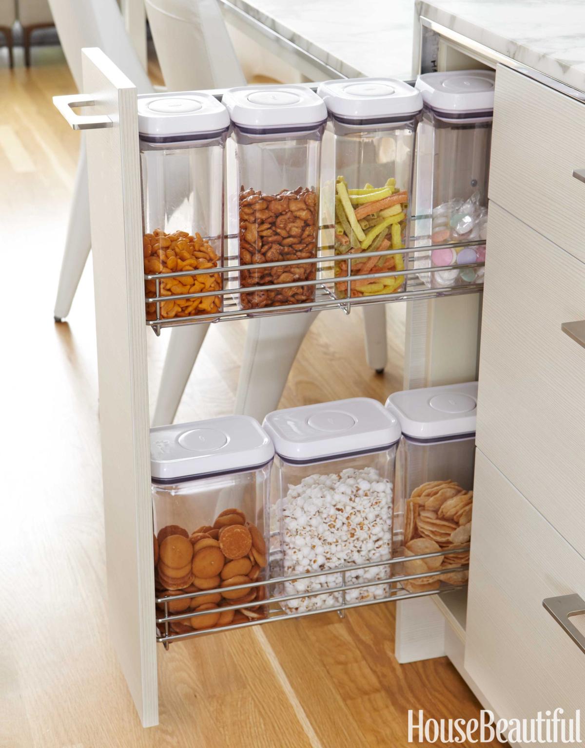 Base Container Organizer Pull Out Cabinet - Decora