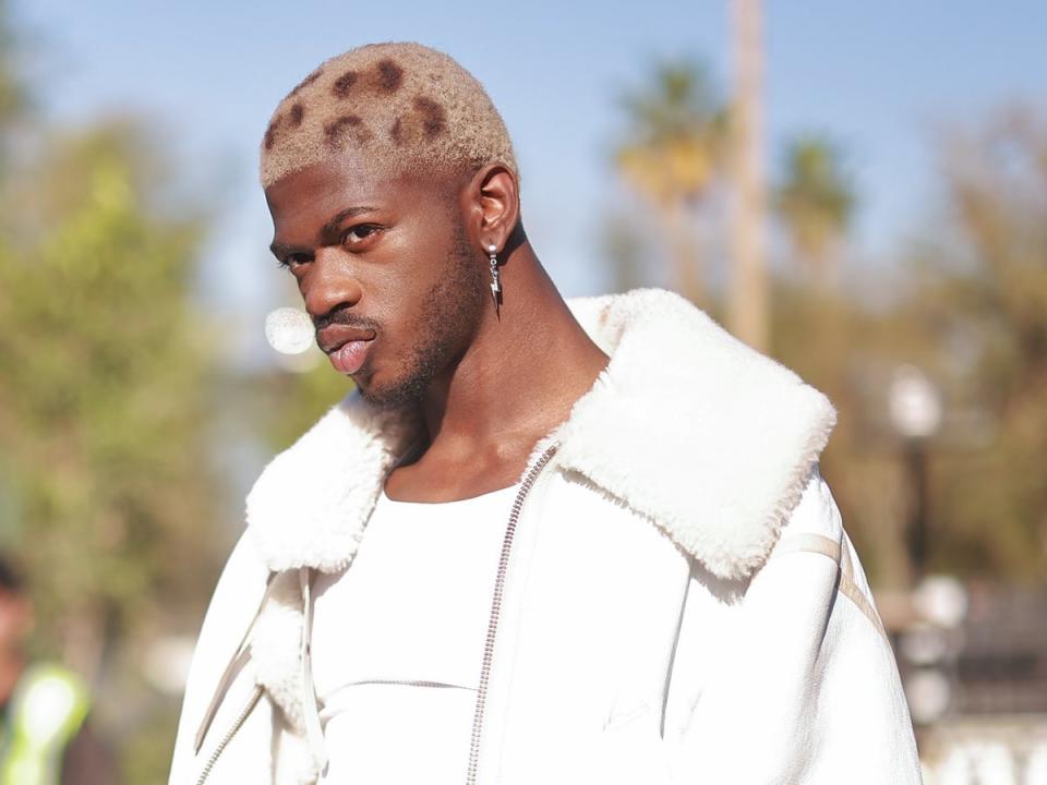 Lil Nas X attend the 2024 Coachella Valley Music and Arts Festival at Empire Polo Club on 20 April 2024 in Indio, California. (Getty Images for Coachella)