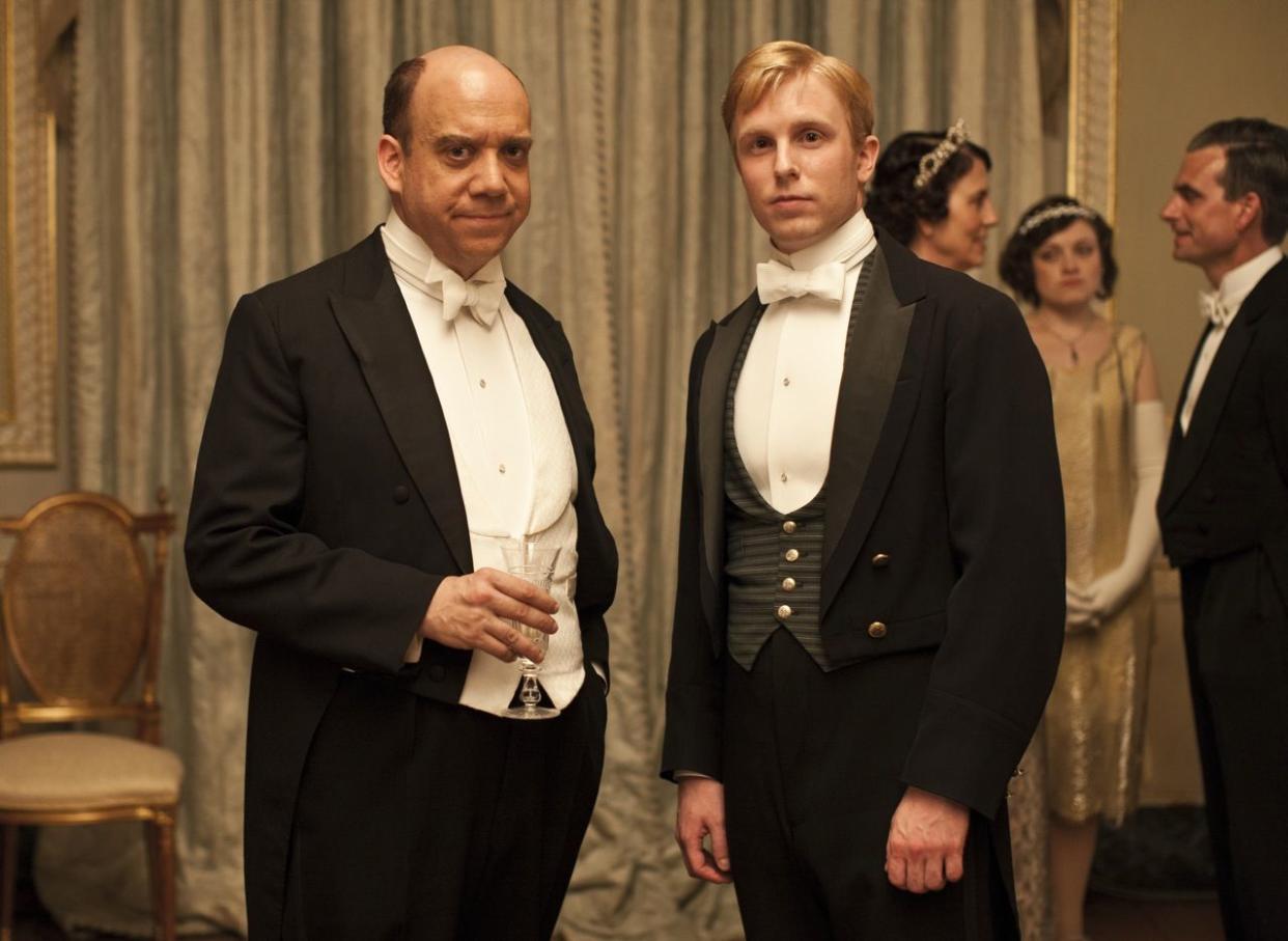 paul giamatti as harold levinson, downton abbey christmas special