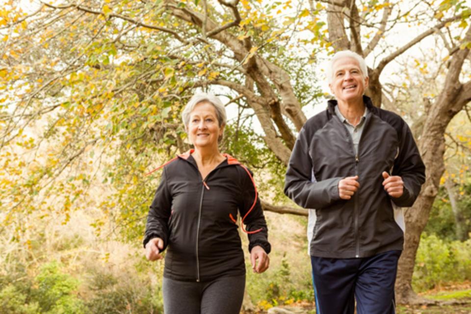 <span class="caption">Being physically active can help seniors have better balance and reduce the risk of falls.</span> <span class="attribution"><a class="link " href="https://www.shutterstock.com/image-photo/senior-couple-park-on-autumns-day-330076757?src=zFw0QaBjaOBWgjyy284D3A-1-78" rel="nofollow noopener" target="_blank" data-ylk="slk:wavebreakmedia/Shutterstock.com;elm:context_link;itc:0;sec:content-canvas">wavebreakmedia/Shutterstock.com</a></span>