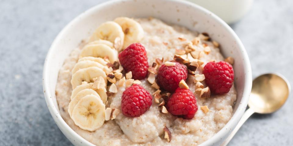 oatmeal raspberries