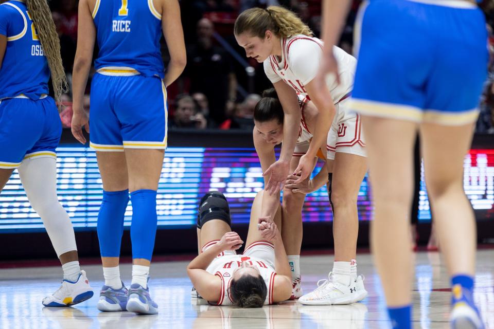 The Utah Utes play the UCLA Bruins at the Hunstman Center in Salt Lake City on Jan. 22, 2024. | Marielle Scott, Deseret News