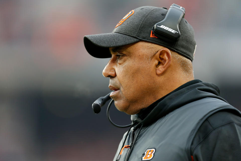 While Marvin Lewis isn't the ideal Rooney Rule candidate, he acknowledged that change still needs to be made in the NFL. (Kirk Irwin/Getty Images)