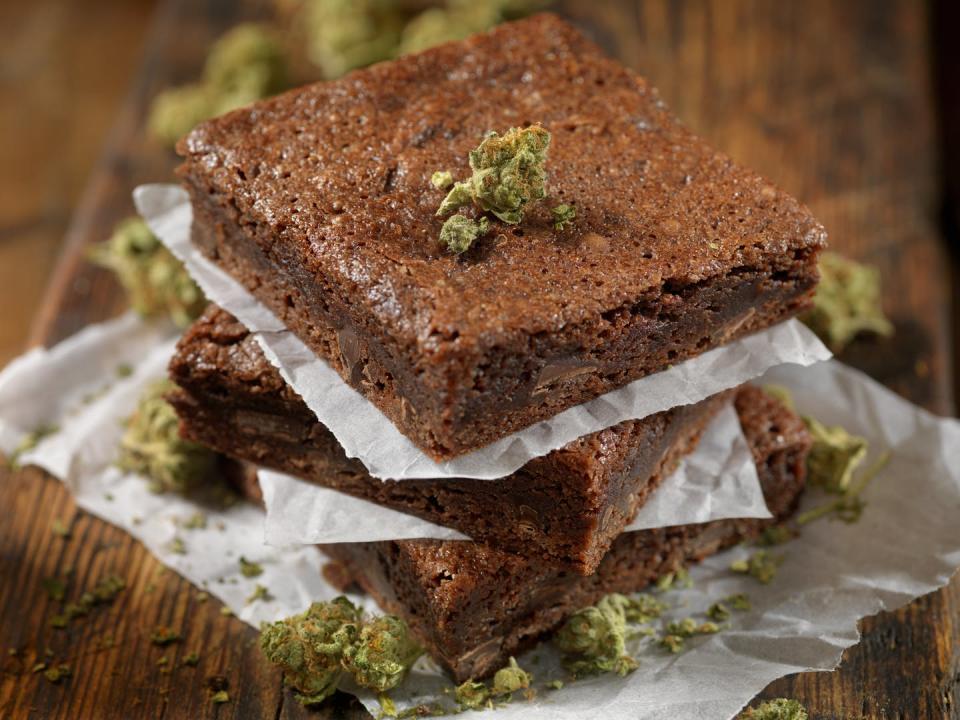 Dozens of food products laced with marijuana or CBD are on the market.