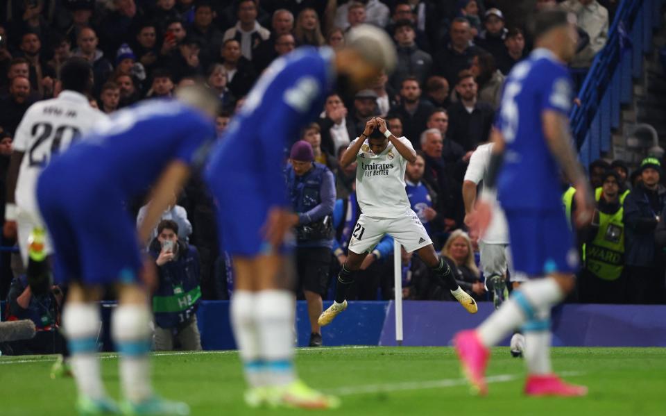 Rodrygo scores - Action Images via Reuters/Matthew Childs