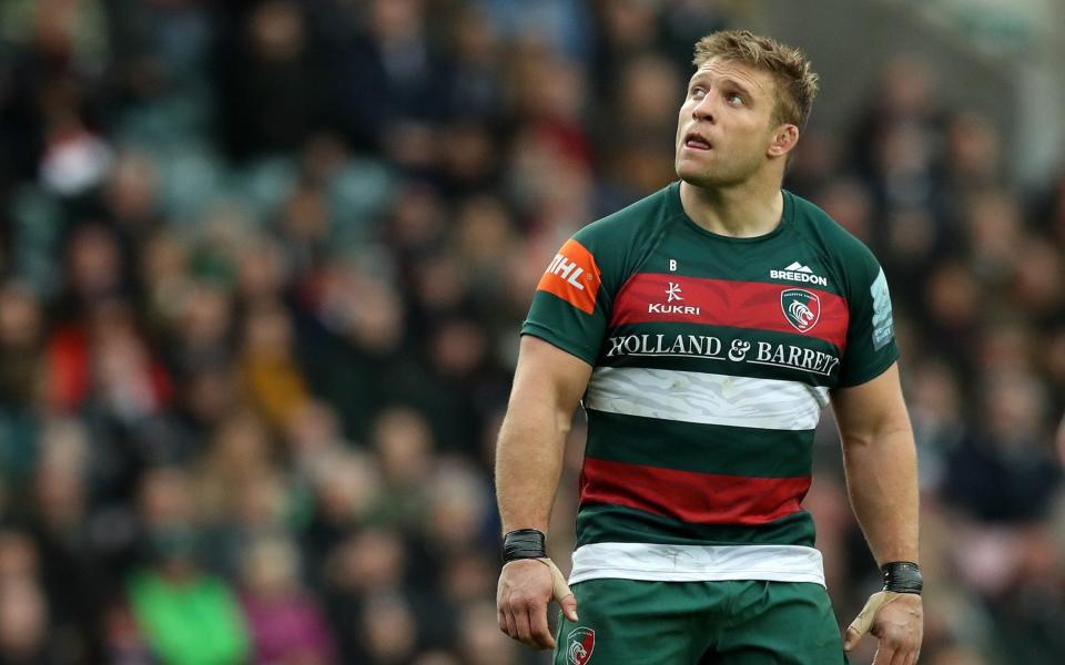 Tom Youngs playing for Leicester - GETTY IMAGES