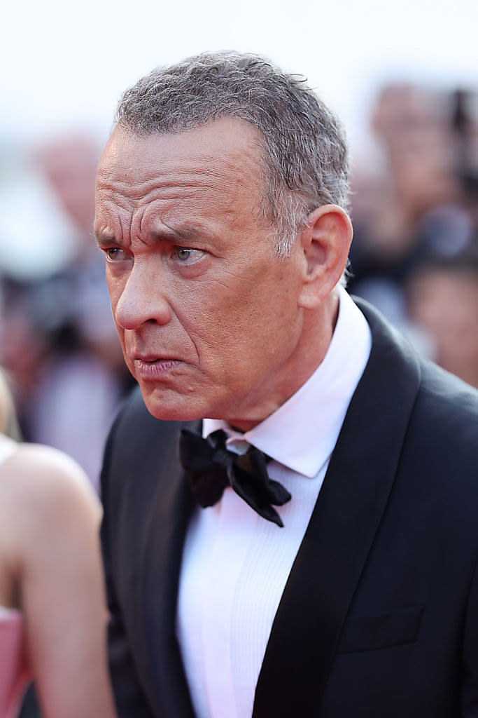 Closeup of Tom Hanks