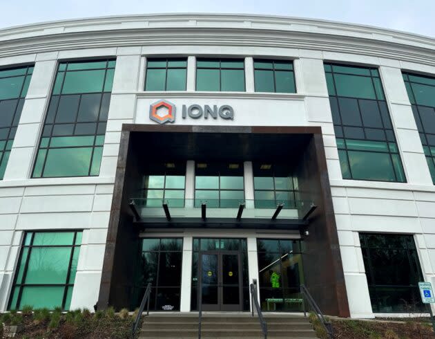 Facade of IonQ Bothell factory