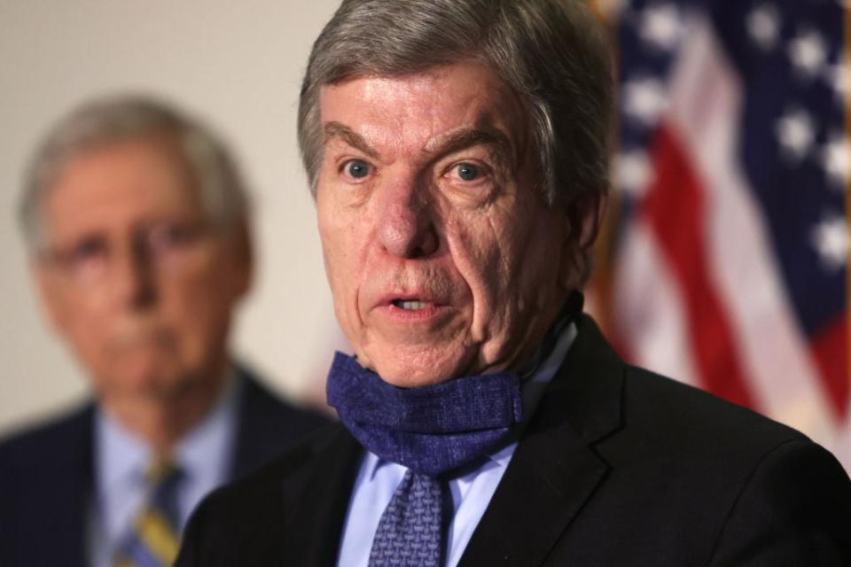 Missouri Republican Senator Roy Blunt has stopped short of calling Joe Biden president-elect. (Getty Images)