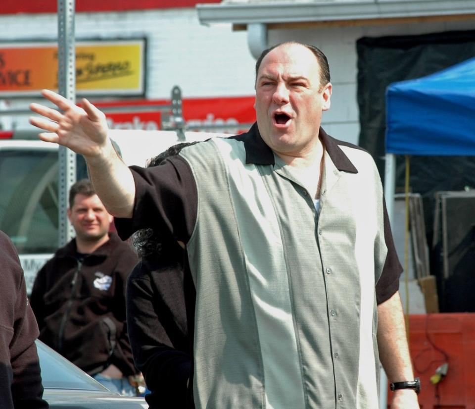 Working on “The Sopranos” in 1997 with James Gandolfini was a career highlight. WireImage