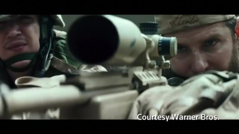 Oscar-nominated war film 'American Sniper' led U.S. and Canadian box office charts over the weekend with a record-setting $90.2 million in ticket sales. Linda So reports. Credit to Reuters.