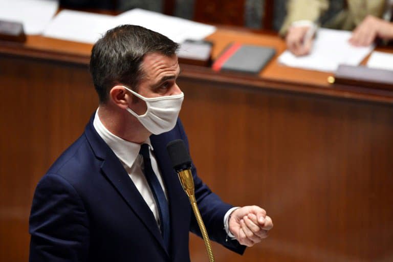 Olivier Véran le 29 septembre 2020 à l'Assemblée nationale - Alain JOCARD © 2019 AFP