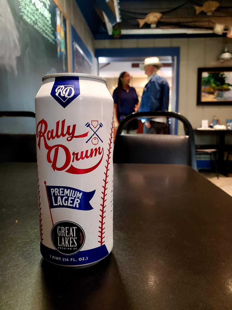 The Great Lakes Brewing Company Rally Drum Lager called out to me, even though it was still morning. It went well with the Lake Erie perch dinner I ordered at the Marblehead Galley.