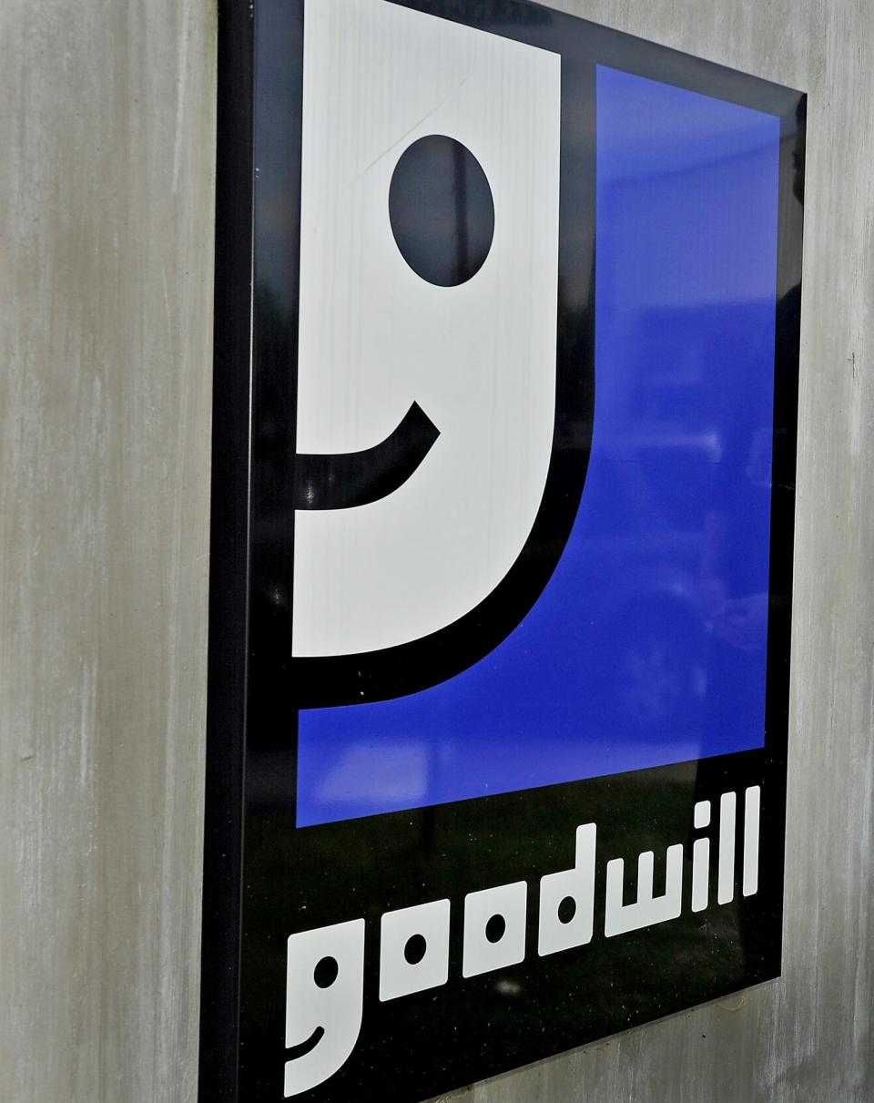 Goodwill logo sign