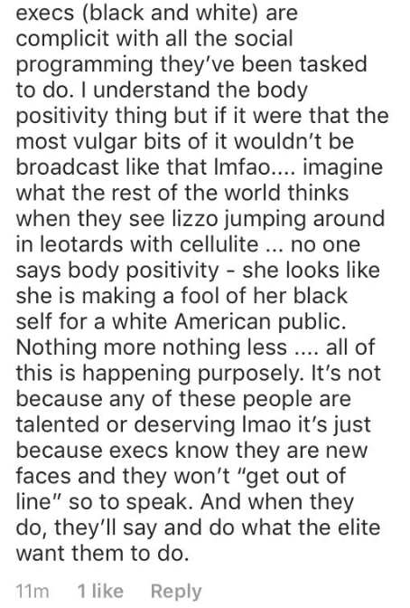 Azealia Banks Lizzo Instagram Comments 3