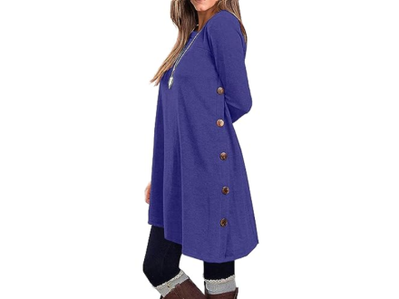 LONG SLEEVE A-LINE TUNIC