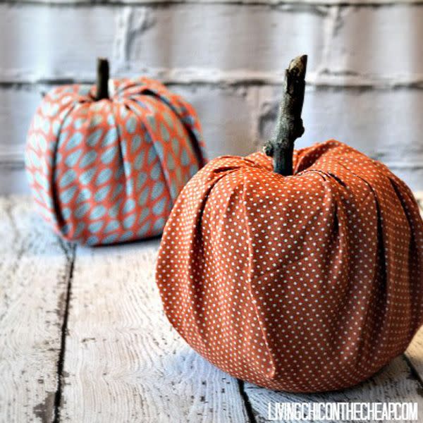 69) Toilet Paper Pumpkins