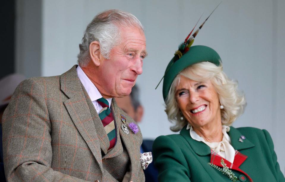 Prince Charles, Prince of Wales and Camilla, Duchess of Cornwall attend the Braemar Highland Gathering (Max Mumby / Indigo / Getty Images)