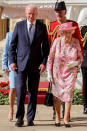 <p>During their meeting, the president and Queen discussed world leaders Vladimir Putin and Xi Jinping, as well as <a href="https://people.com/royals/joe-biden-queen-elizabeth-meeting-g7-summit-visit/" rel="nofollow noopener" target="_blank" data-ylk="slk:life in the White House compared to Windsor;elm:context_link;itc:0;sec:content-canvas" class="link ">life in the White House compared to Windsor</a>.</p> <p>"I said ... we could fit the White House in the courtyard," the President joked of the castle, adding that he extended the Queen an invite to the White House.</p>