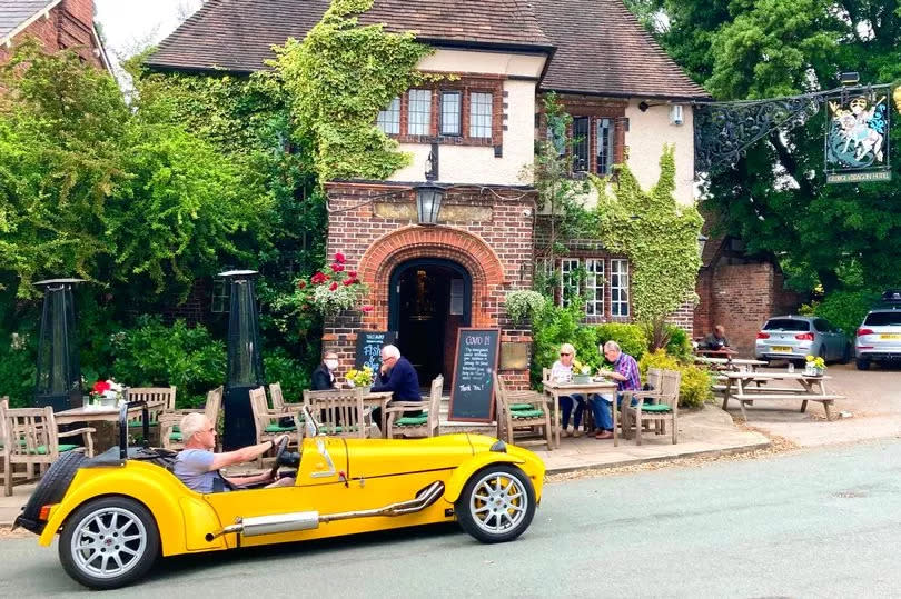 The George and Dragon pub in Great Budworth -Credit:MEN