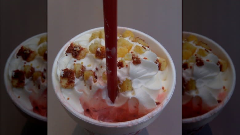 Sonic red velvet cheesecake blast