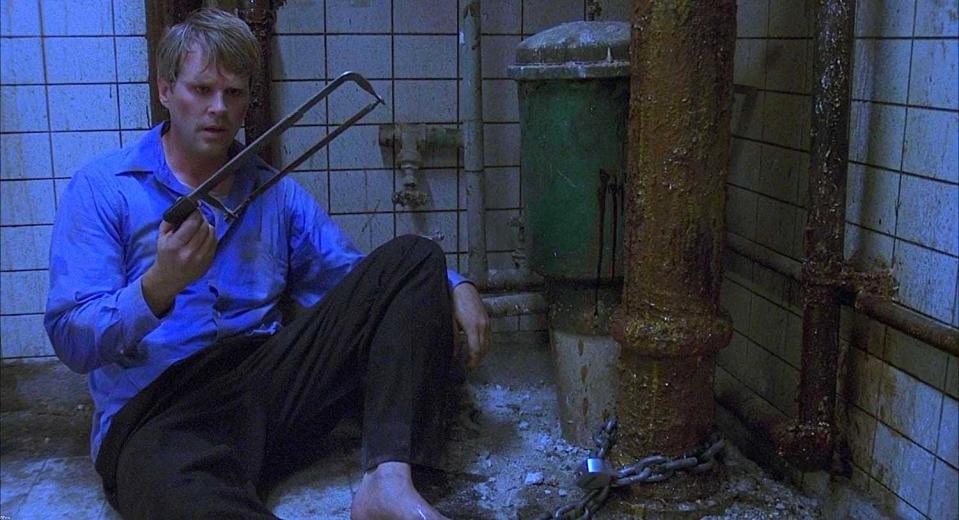 Cary Elwes as Dr. Gordon in "Saw."