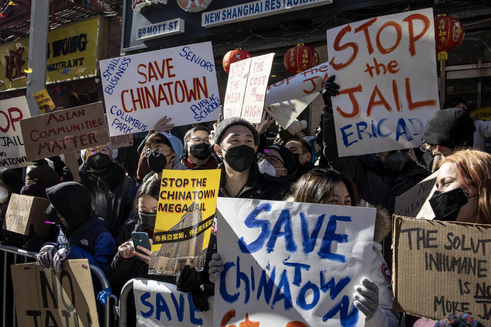 New York City chinatown Lunar New Year parade (Andrew Lichtenstein / Corbis via Getty Images)