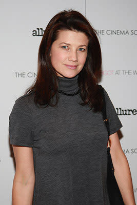 Daphne Zuniga at a New York City screening of Paramount Vantage's Margot at the Wedding hosted by The Cinema Society and Linda Wells