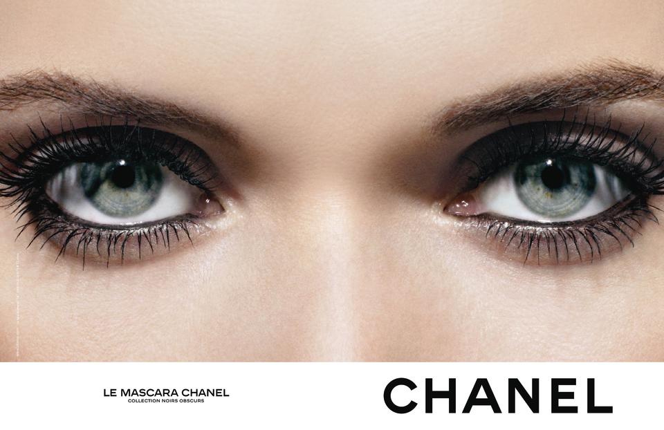 Malgosia Bela in a Chanel beauty ad.