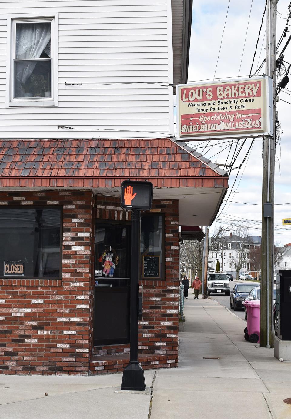 Lou's Bakery, located at 379 E. Main St., Fall River, is seen here March 19, 2024.