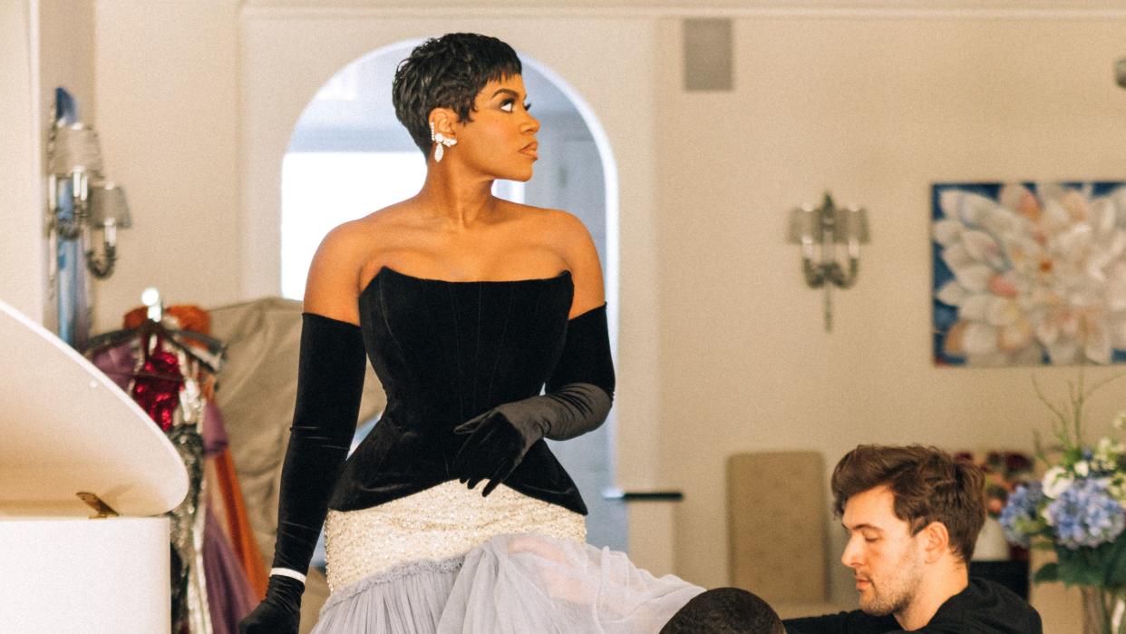 fantasia barrino taylor bts get ready golden globes 2024