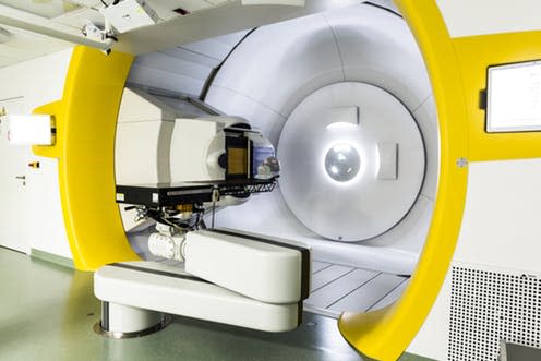 <span class="caption">A proton beam therapy clinic in Poland. </span> <span class="attribution"><a class="link " href="https://www.shutterstock.com/download/confirm/501085849?src=yhoowEePCn9xQjTfcd7YIw-1-1&studio=1&size=medium_jpg" rel="nofollow noopener" target="_blank" data-ylk="slk:dominika zarzycka/Shutterstock;elm:context_link;itc:0;sec:content-canvas">dominika zarzycka/Shutterstock</a></span>