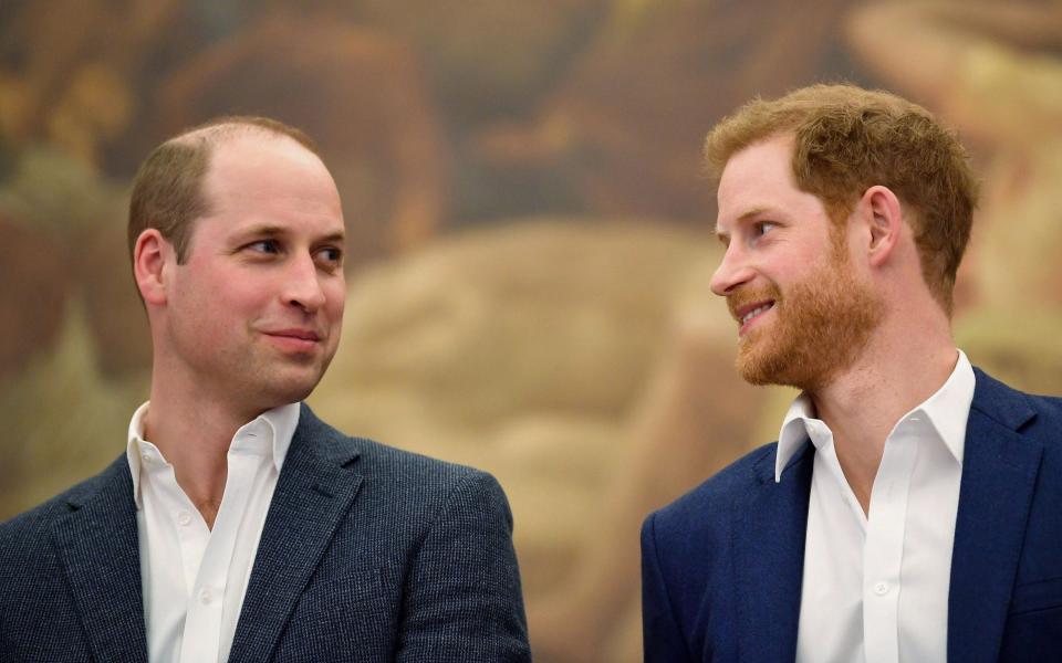 Prince William and Prince Harry hope to repair rift - TOBY MELVILLE/POOL/AFP