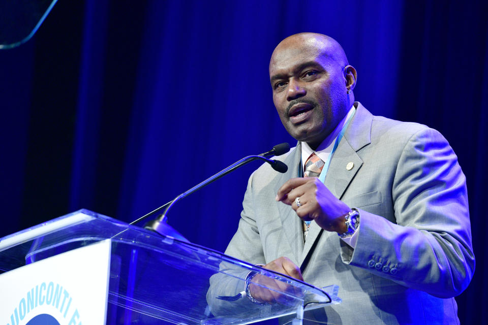 Tim Hardaway took a lot of heat for an on-air comment this week. (Photo by Eugene Gologursky/Getty Images for The Buoniconti Fund To Cure Paralysis)