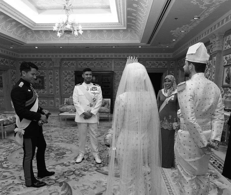 Boda hija sultán de Brunéi