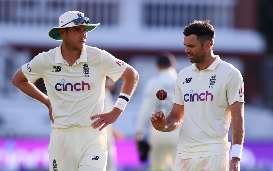 Stuart Broad and James Anderson - Getty